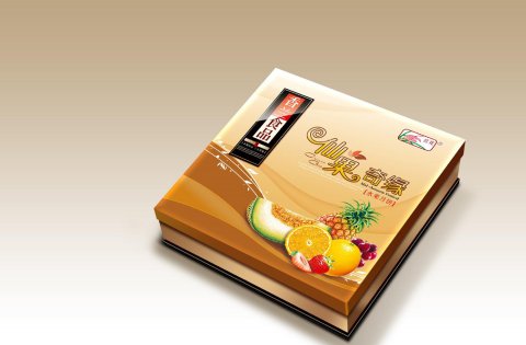 食品包裝盒效果圖