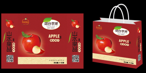 <font color='red'><font color='red'>水果</font><font color='red'>包裝盒</font></font>效果圖